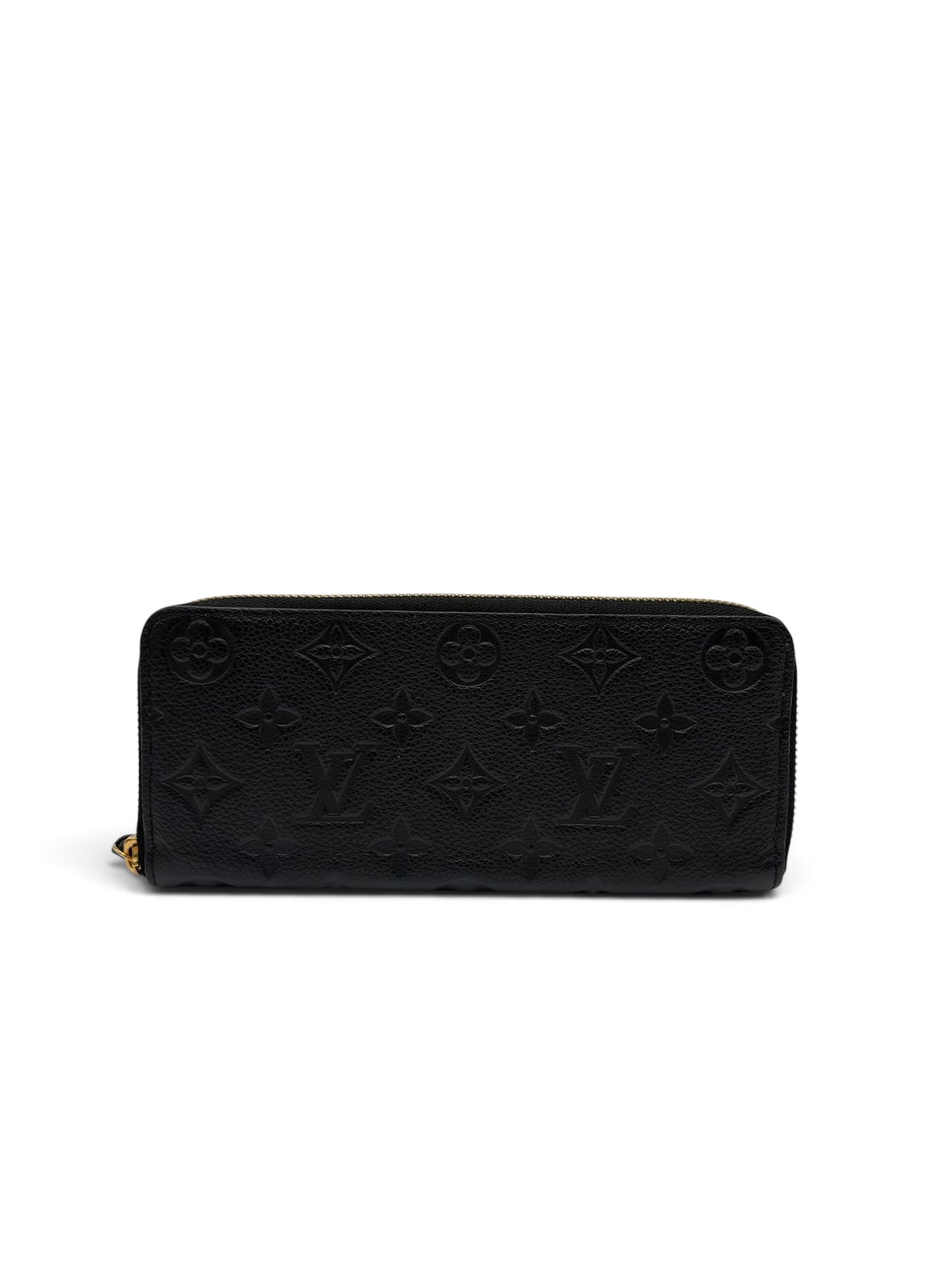 LOUIS VUITTON EMPREINTE CLEMENCE WALLET BLACK
