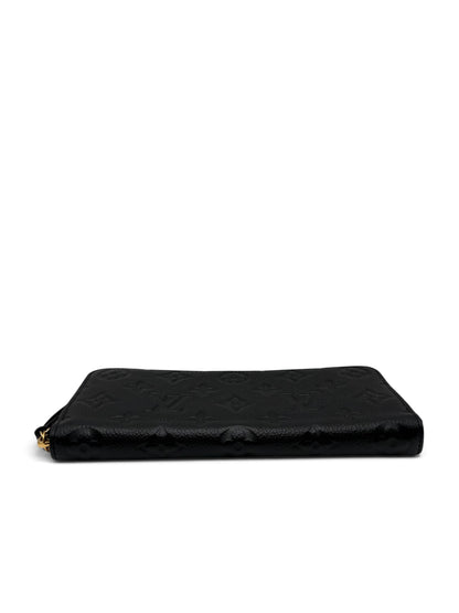 LOUIS VUITTON EMPREINTE CLEMENCE WALLET BLACK