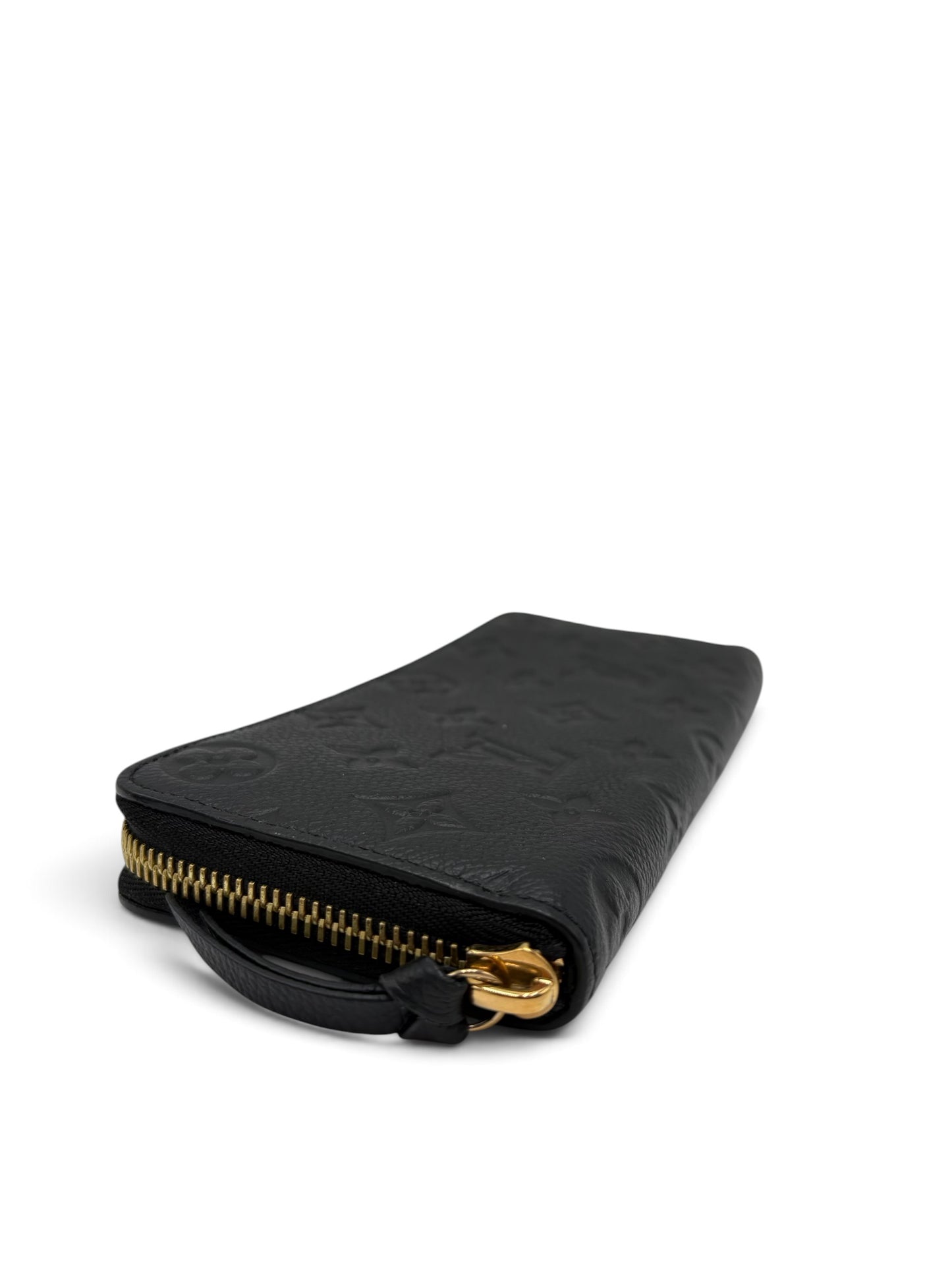 LOUIS VUITTON EMPREINTE CLEMENCE WALLET BLACK