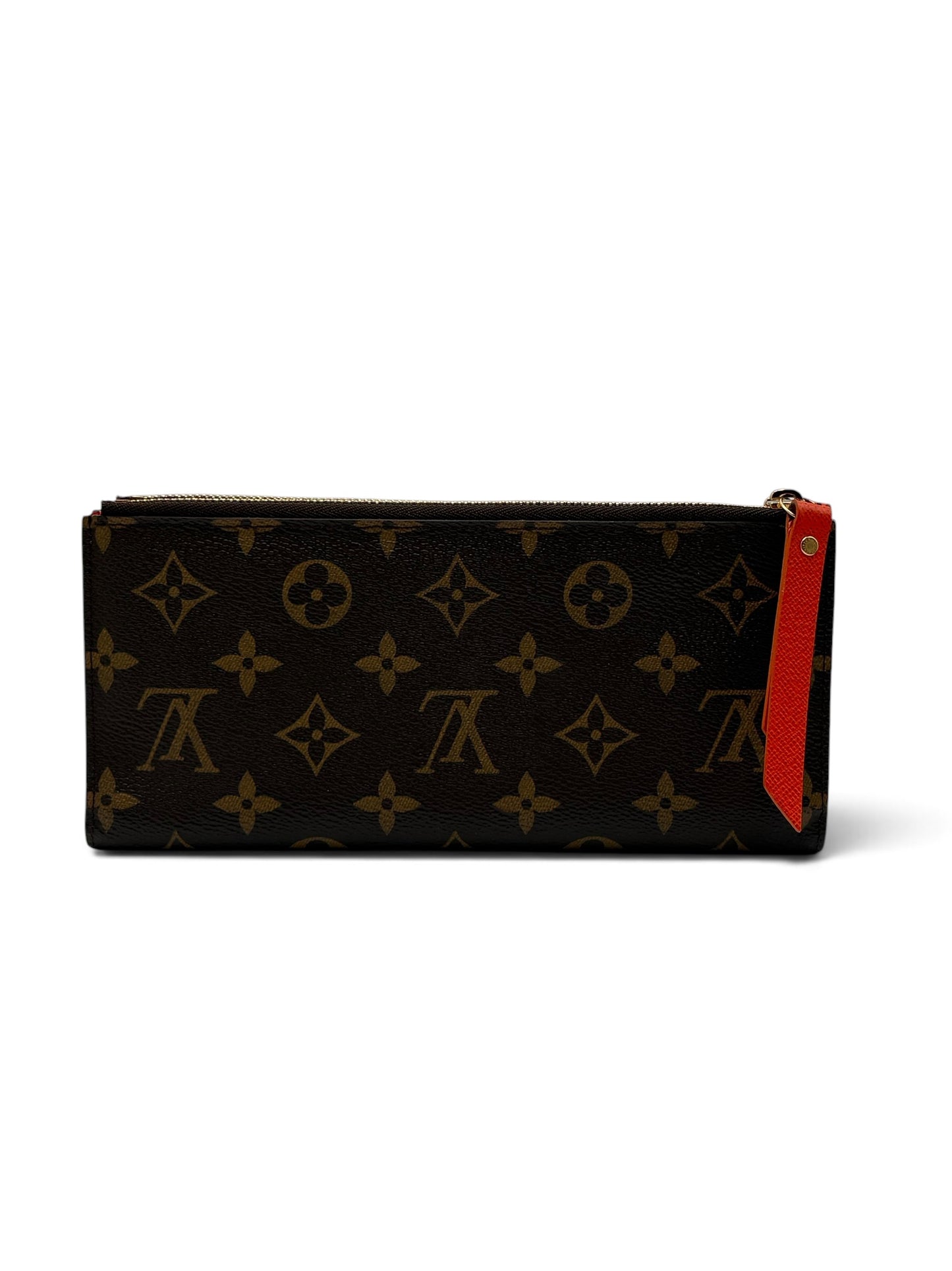 LOUIS VUITTON MONOGRAM ADELE WALLET ORANGE