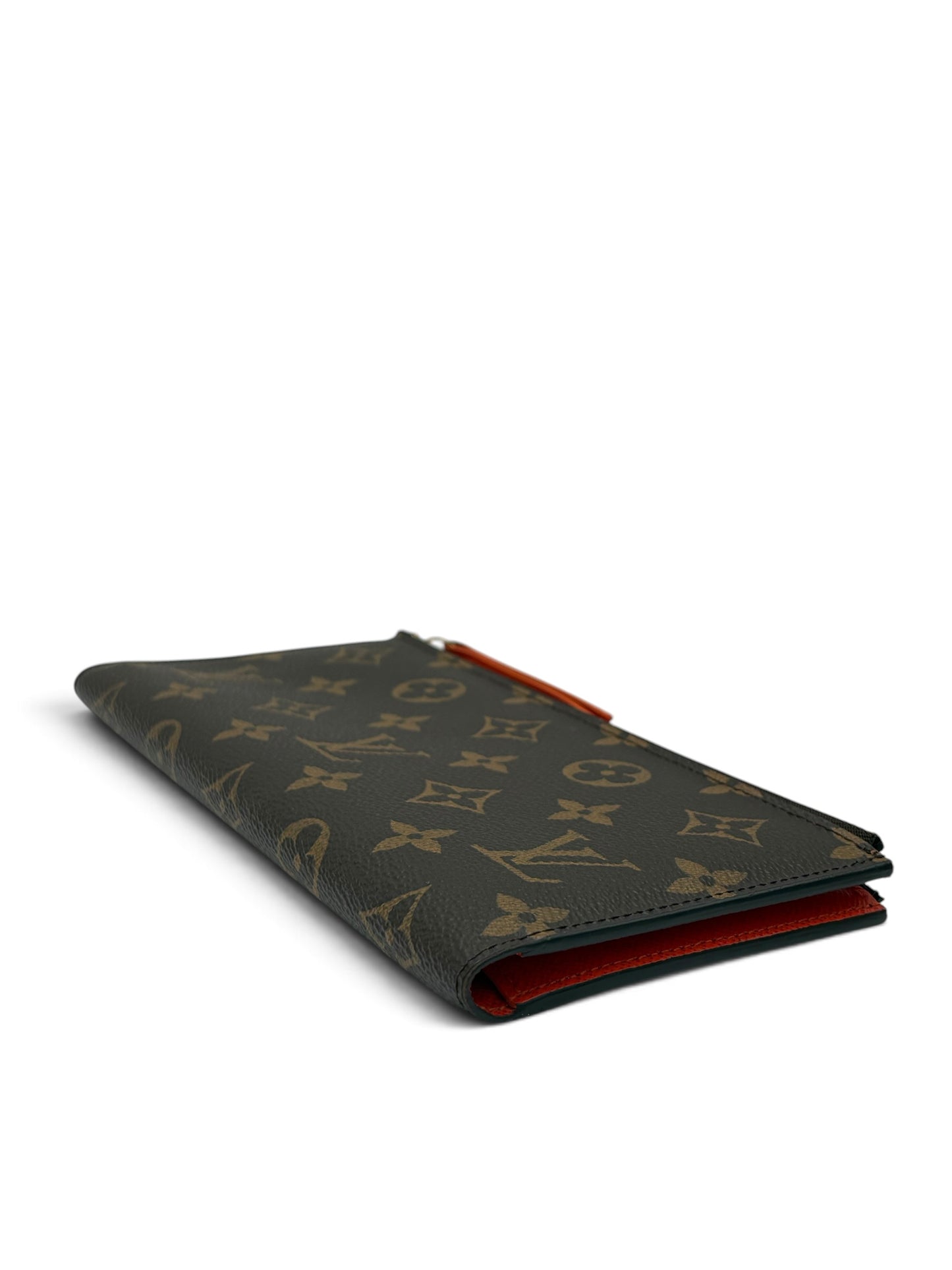 LOUIS VUITTON MONOGRAM ADELE WALLET ORANGE