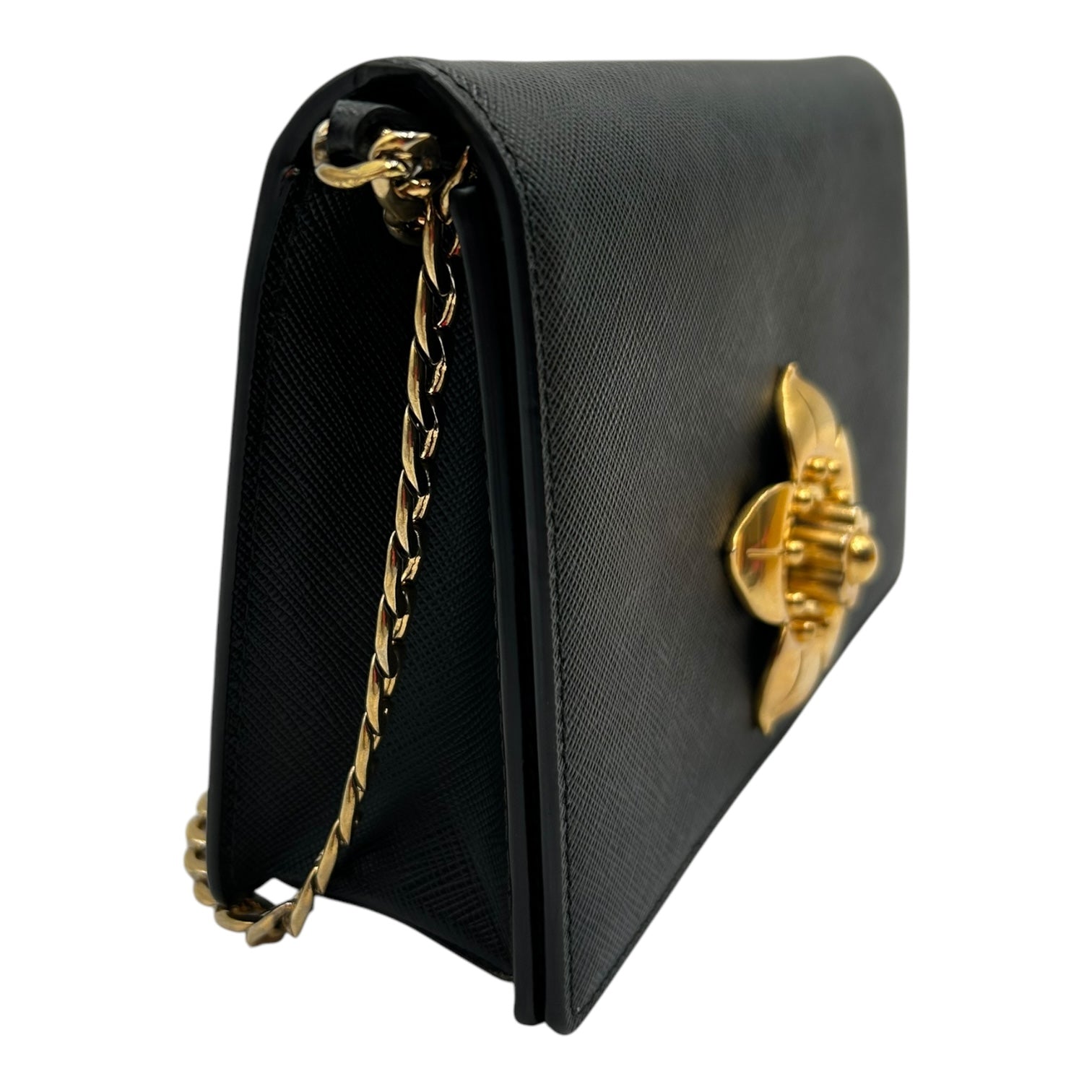 PRADA COROLLE CROSSBODY BLACK