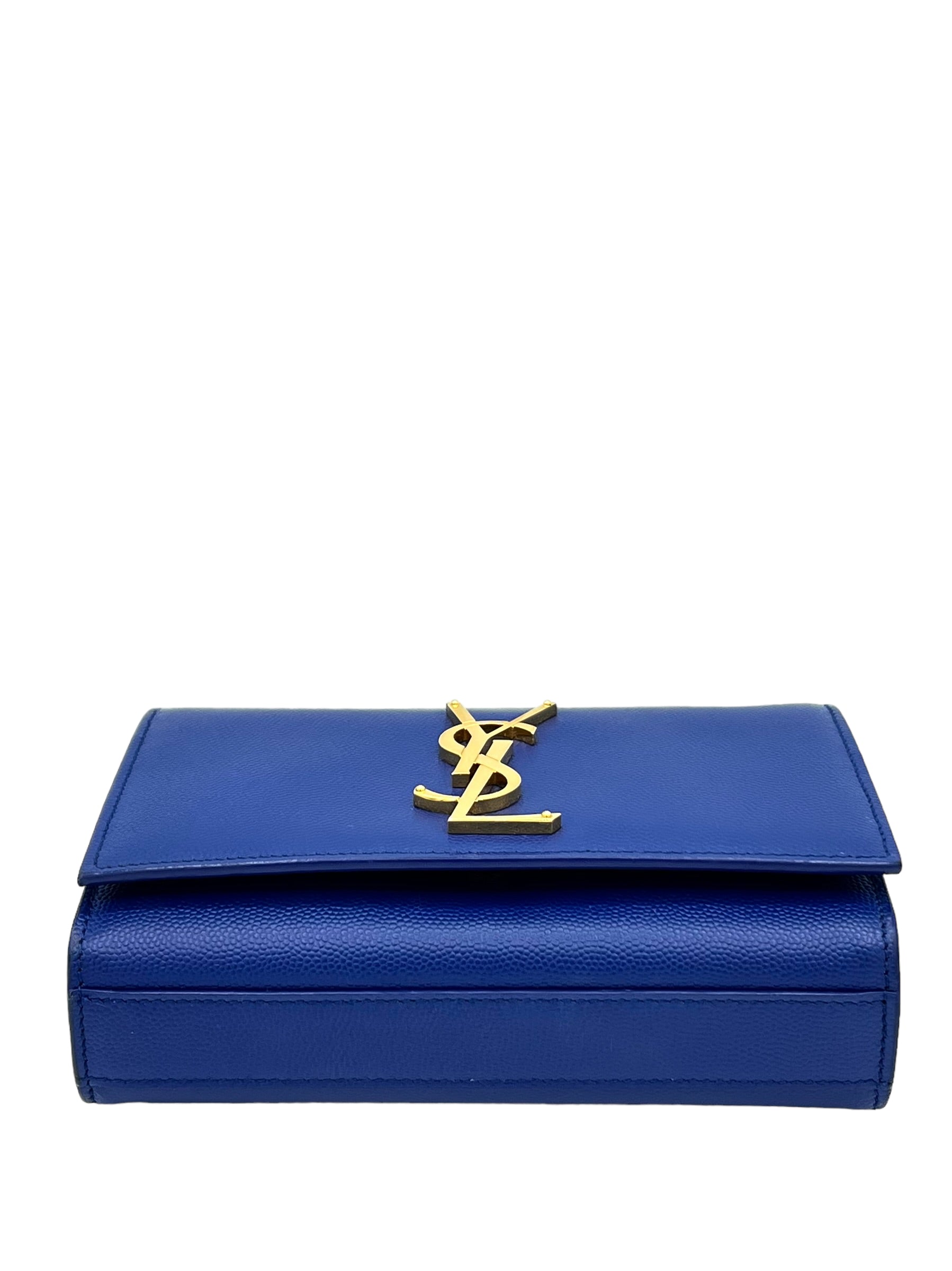 YSL SMALL KATE COBALT BLUE