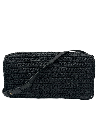 YSL KATE 99  TASSEL SHOULDER BAG IN RAFFIA