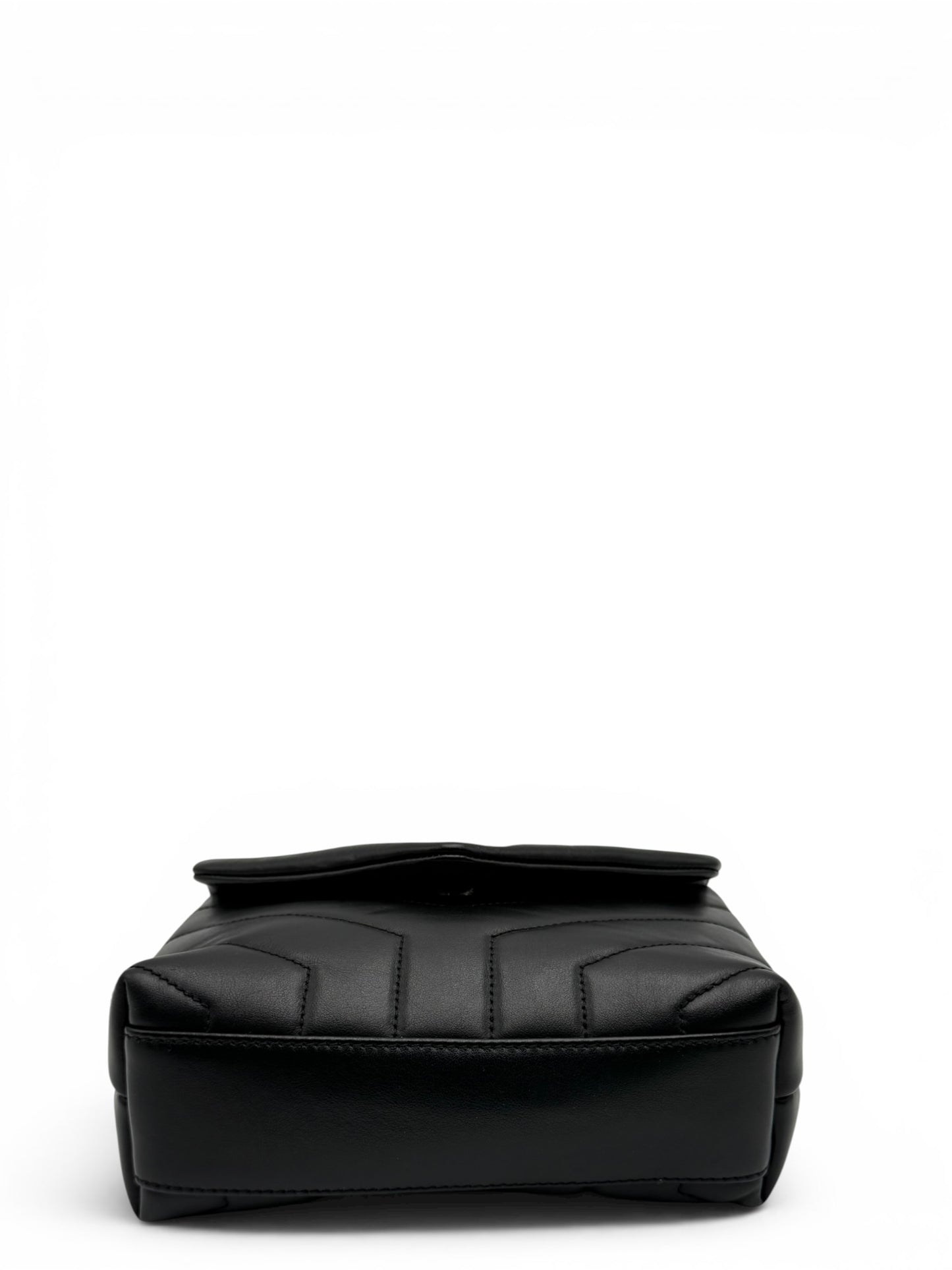 YSL TOY LOULOU BLACK SHOULDER BAG