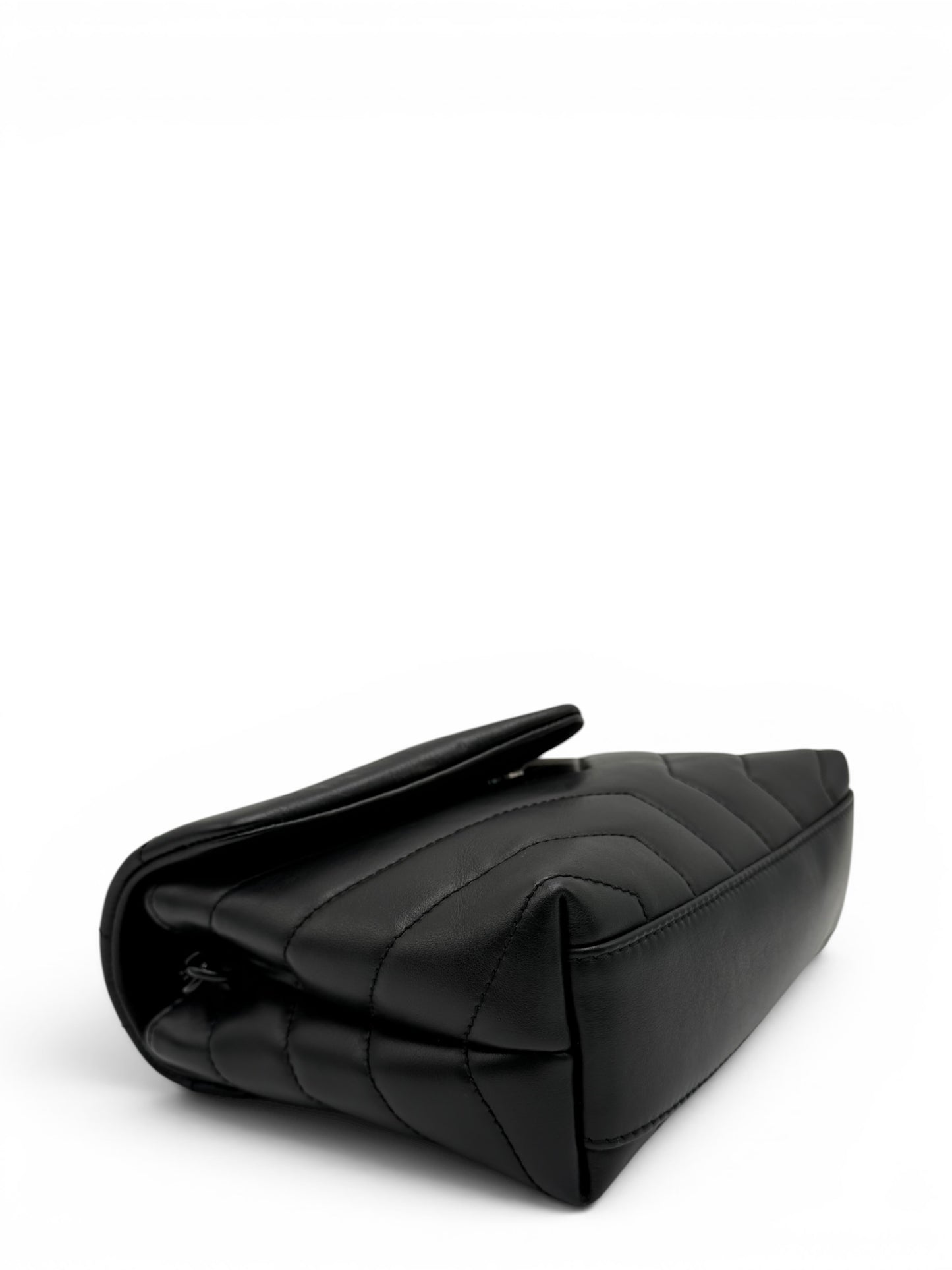 YSL TOY LOULOU BLACK SHOULDER BAG
