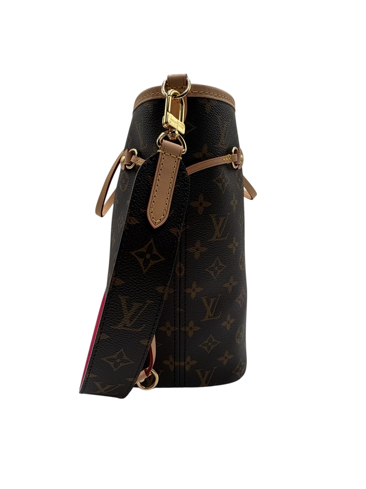 LOUIS VUITTON REVERSIBLE NEVERFULL BANDOULIÈRE INSIDE OUT MM