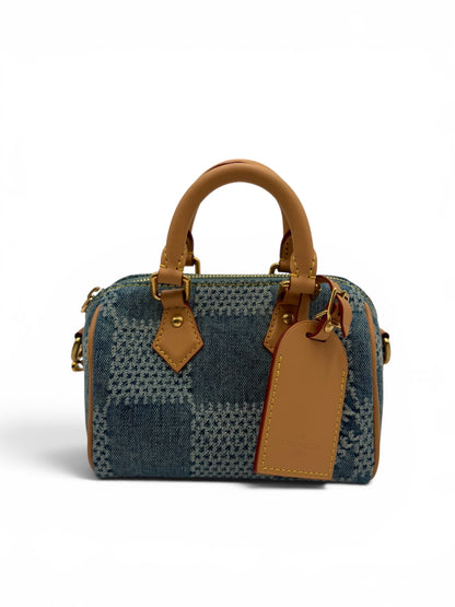 LOUIS VUITTON SPEEDY 18 DENIM