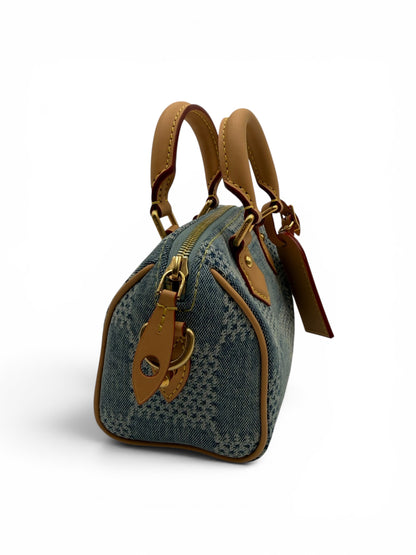 LOUIS VUITTON SPEEDY 18 DENIM