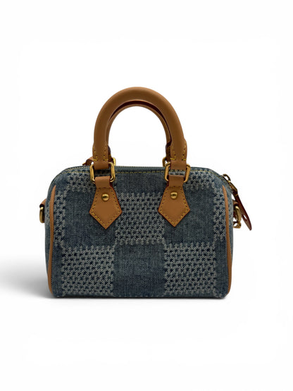 LOUIS VUITTON SPEEDY 18 DENIM