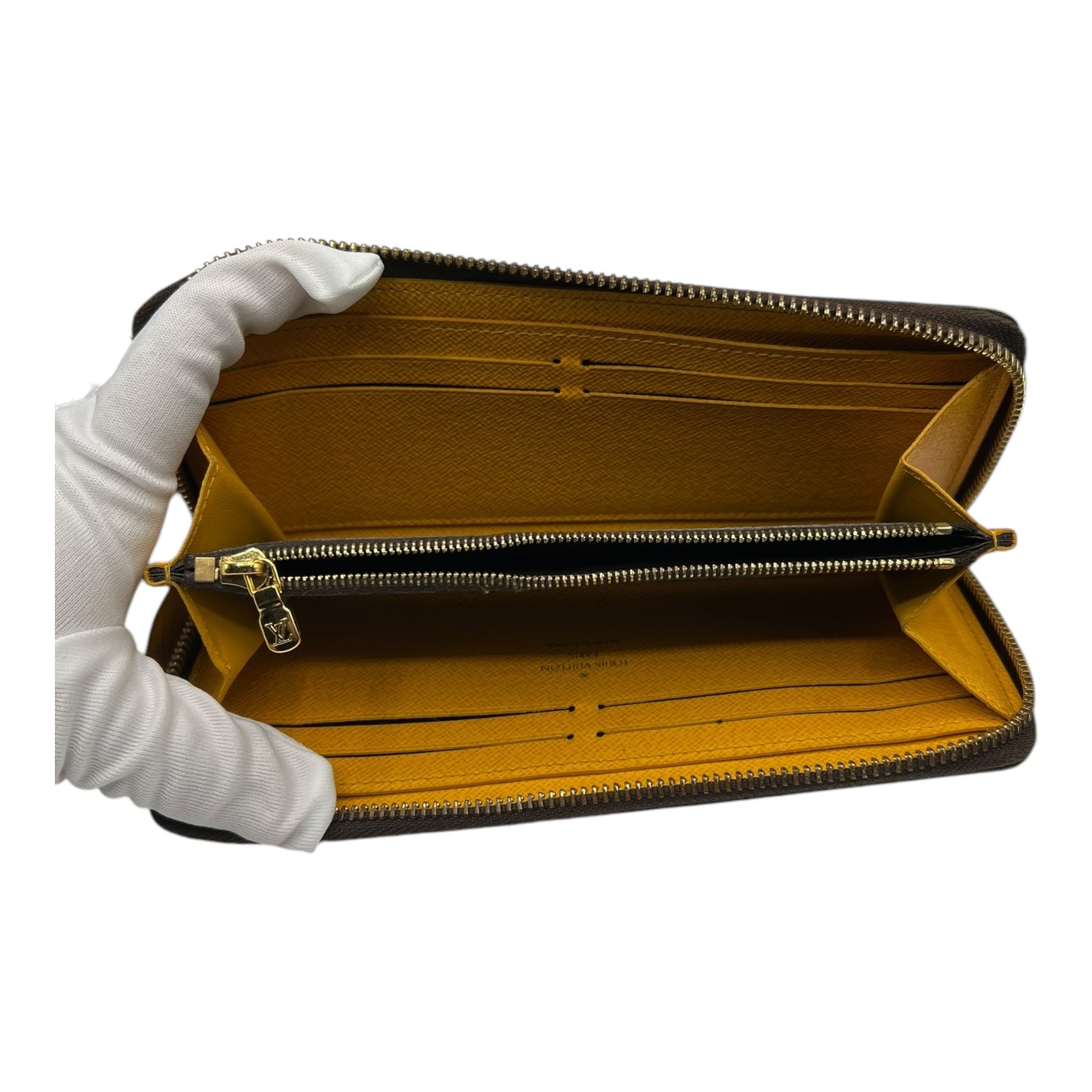 LOUIS VUITTON CLEMENCE MONOGRAM WALLET YELLOW