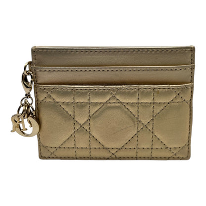 DIOR LADY CHAMPAGNE CARD HOLDER