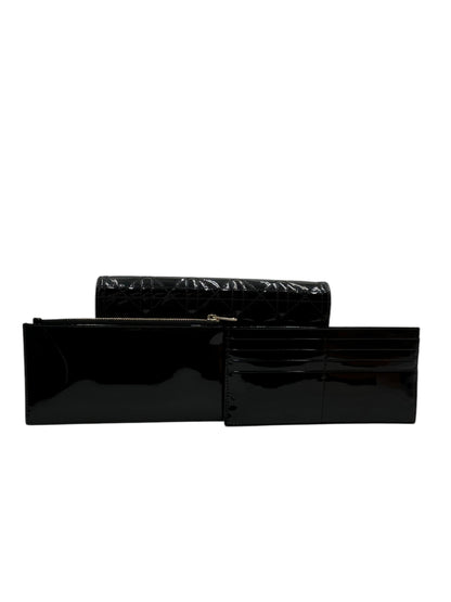 DIOR VERNIS BLACK CROSSBODY BAG