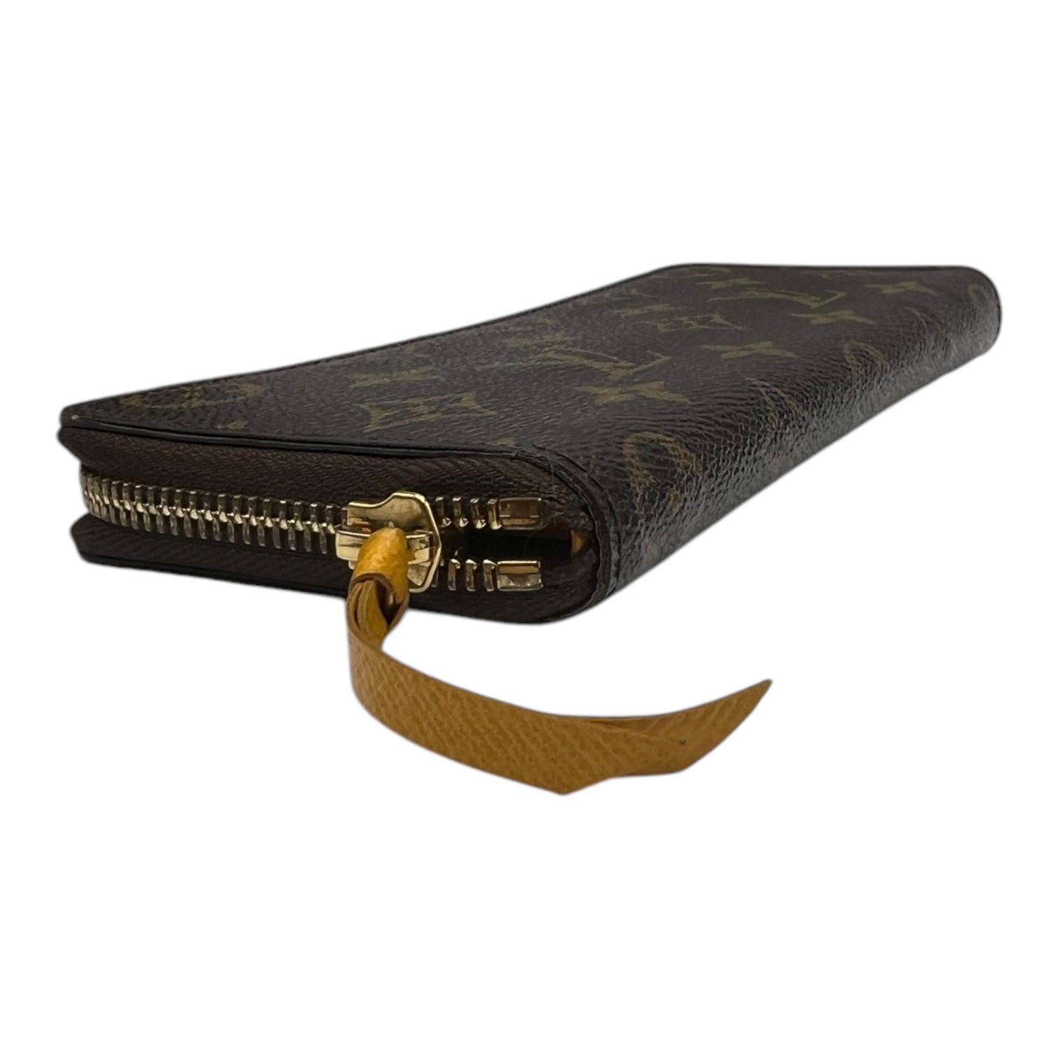 LOUIS VUITTON CLEMENCE MONOGRAM WALLET YELLOW