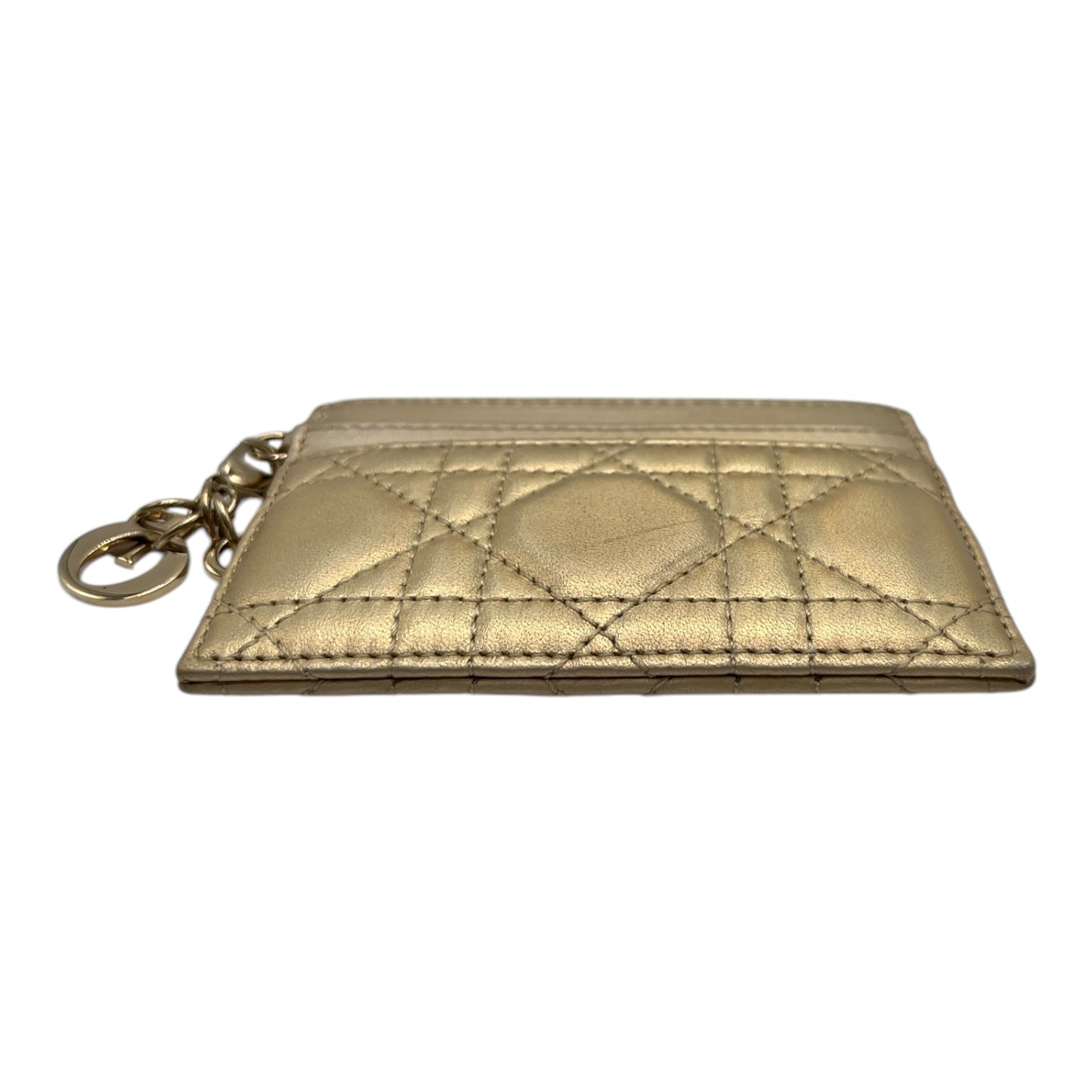 DIOR LADY CHAMPAGNE CARD HOLDER