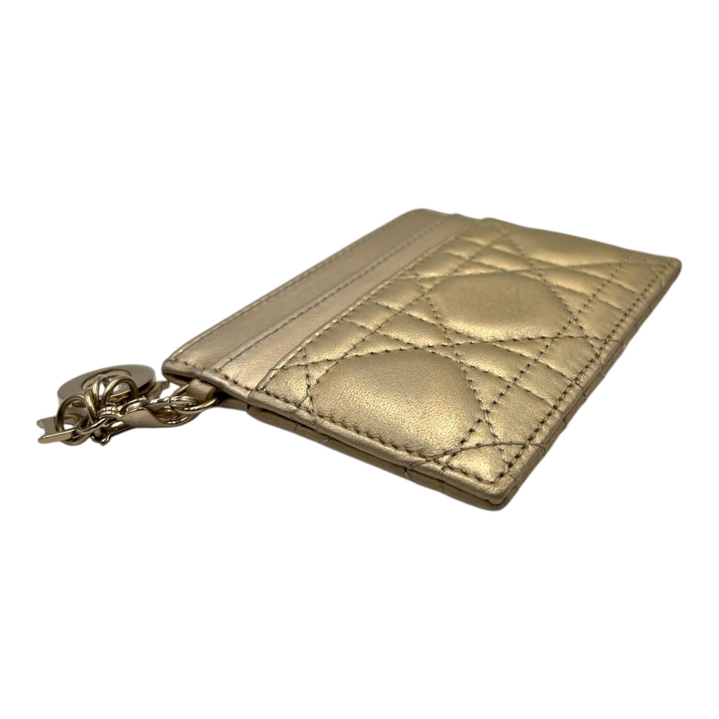 DIOR LADY CHAMPAGNE CARD HOLDER