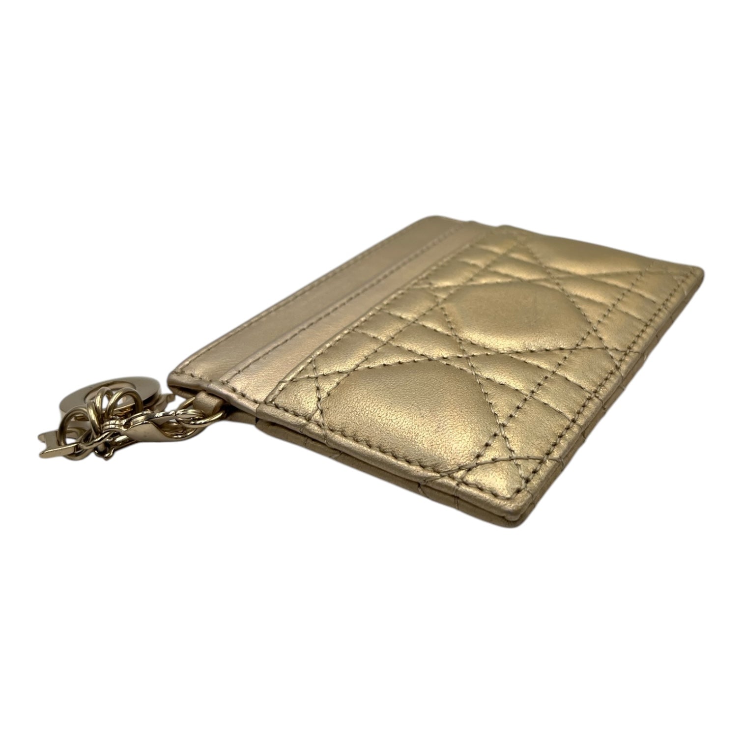 DIOR LADY CHAMPAGNE CARD HOLDER