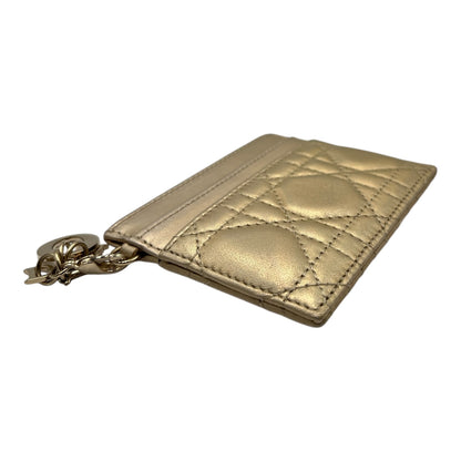 DIOR LADY CHAMPAGNE CARD HOLDER