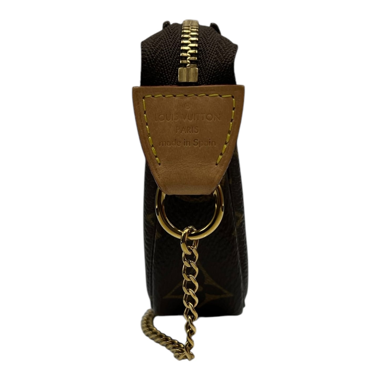 LOUIS VUITTON MINI POCHETTE MONOGRAM WRISTLET