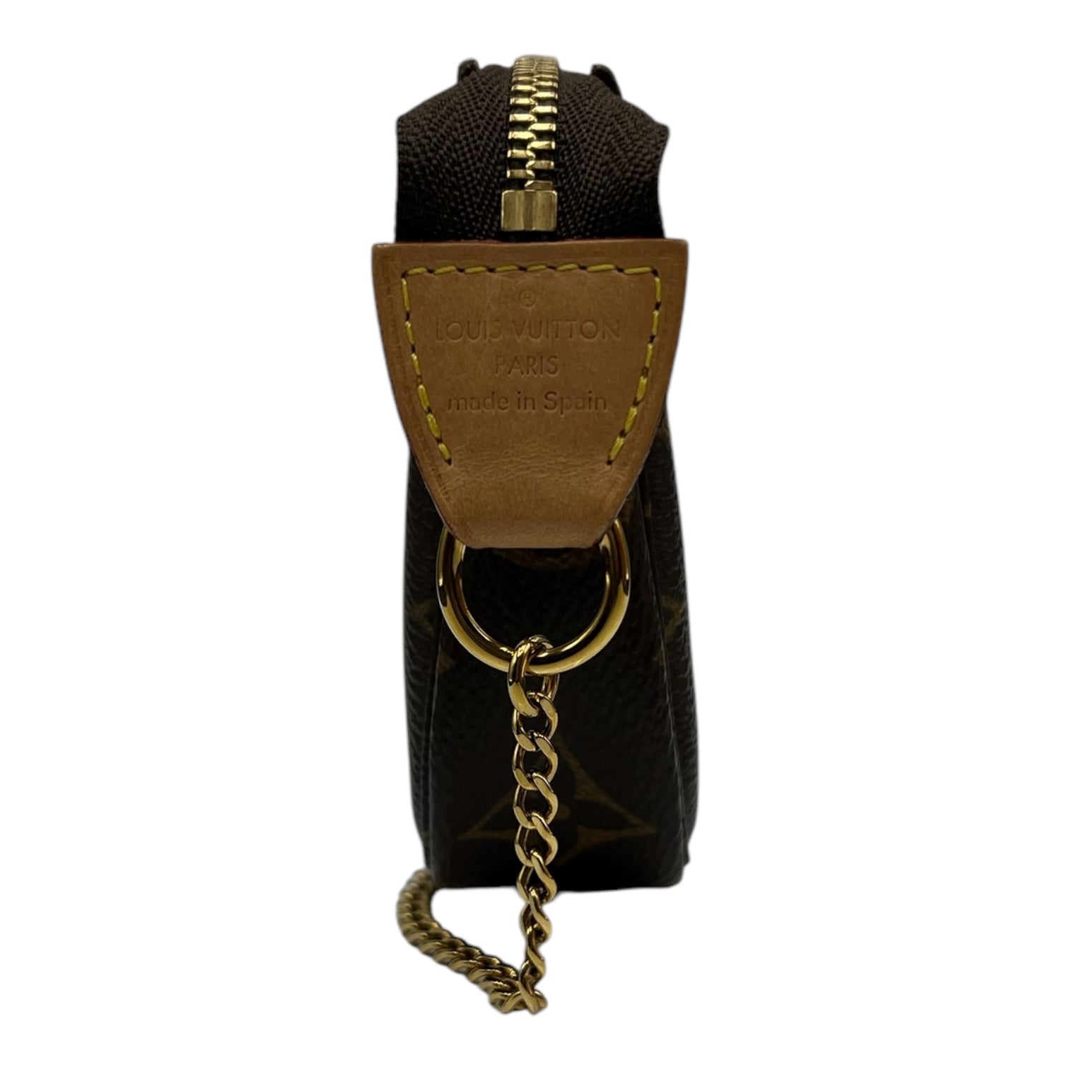 LOUIS VUITTON MINI POCHETTE MONOGRAM WRISTLET