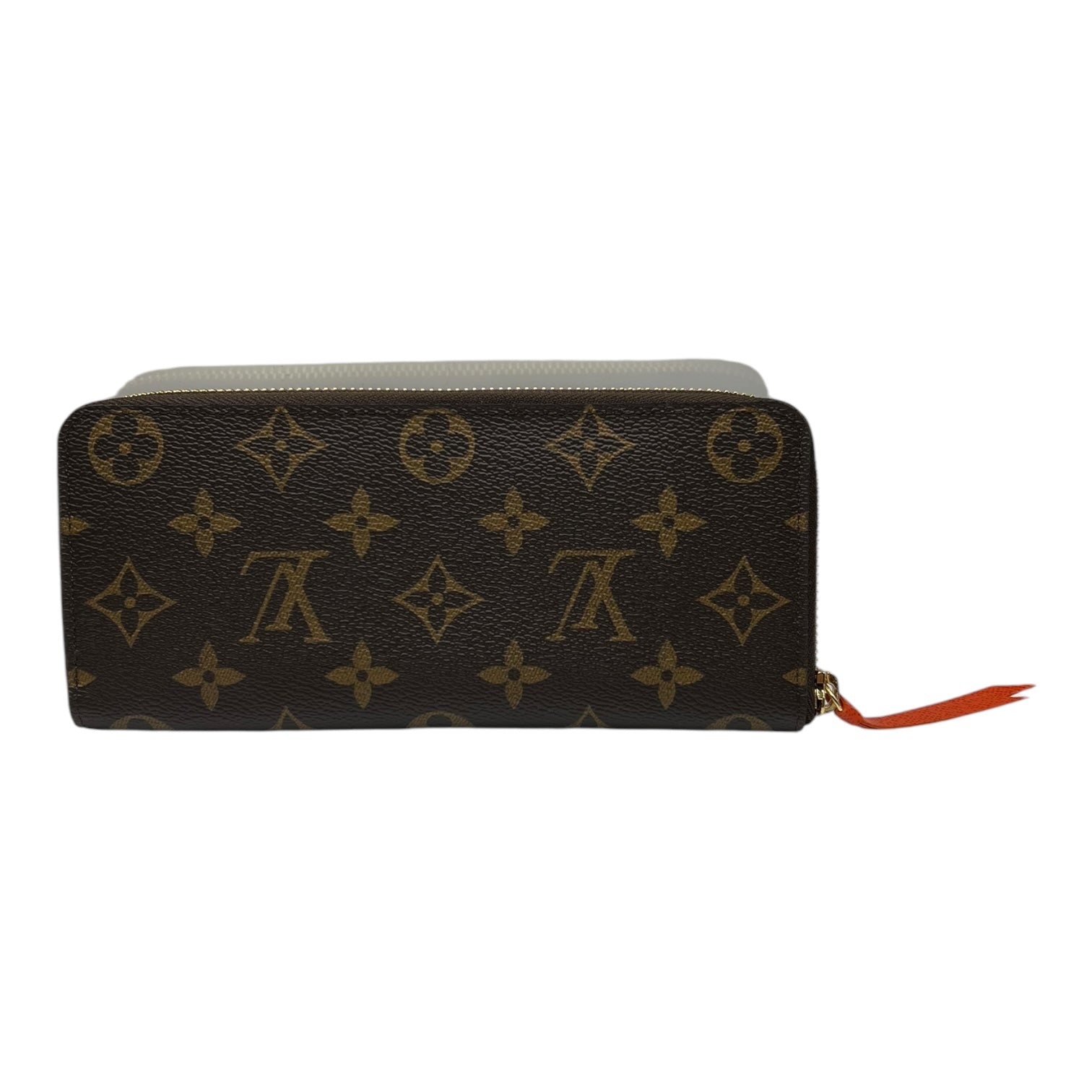 LOUIS VUITTON CLEMENCE MONOGRAM WALLET ORANGE