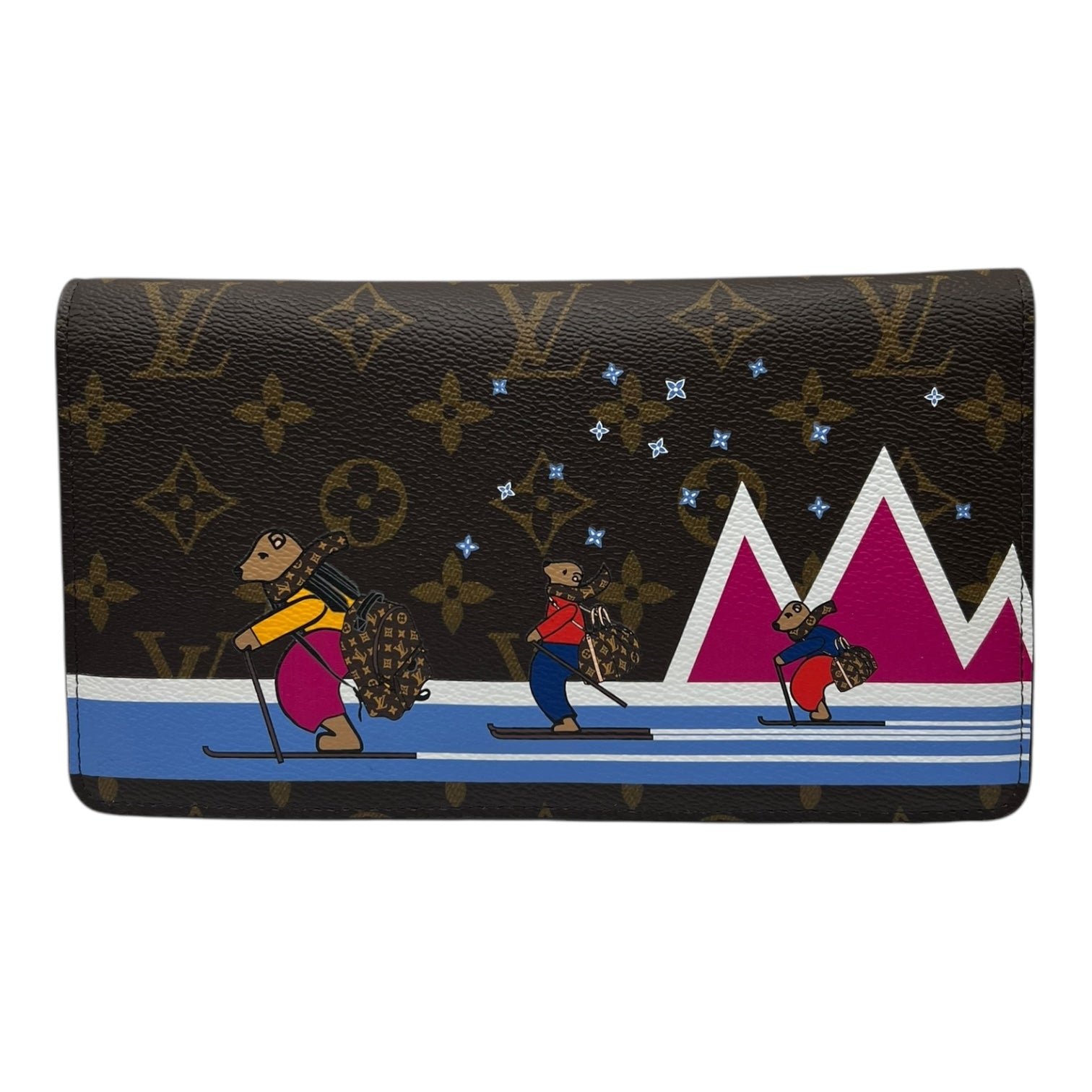 LOUIS VUITTON BEAR PRINT POCHETTE CROSSBODY BAG