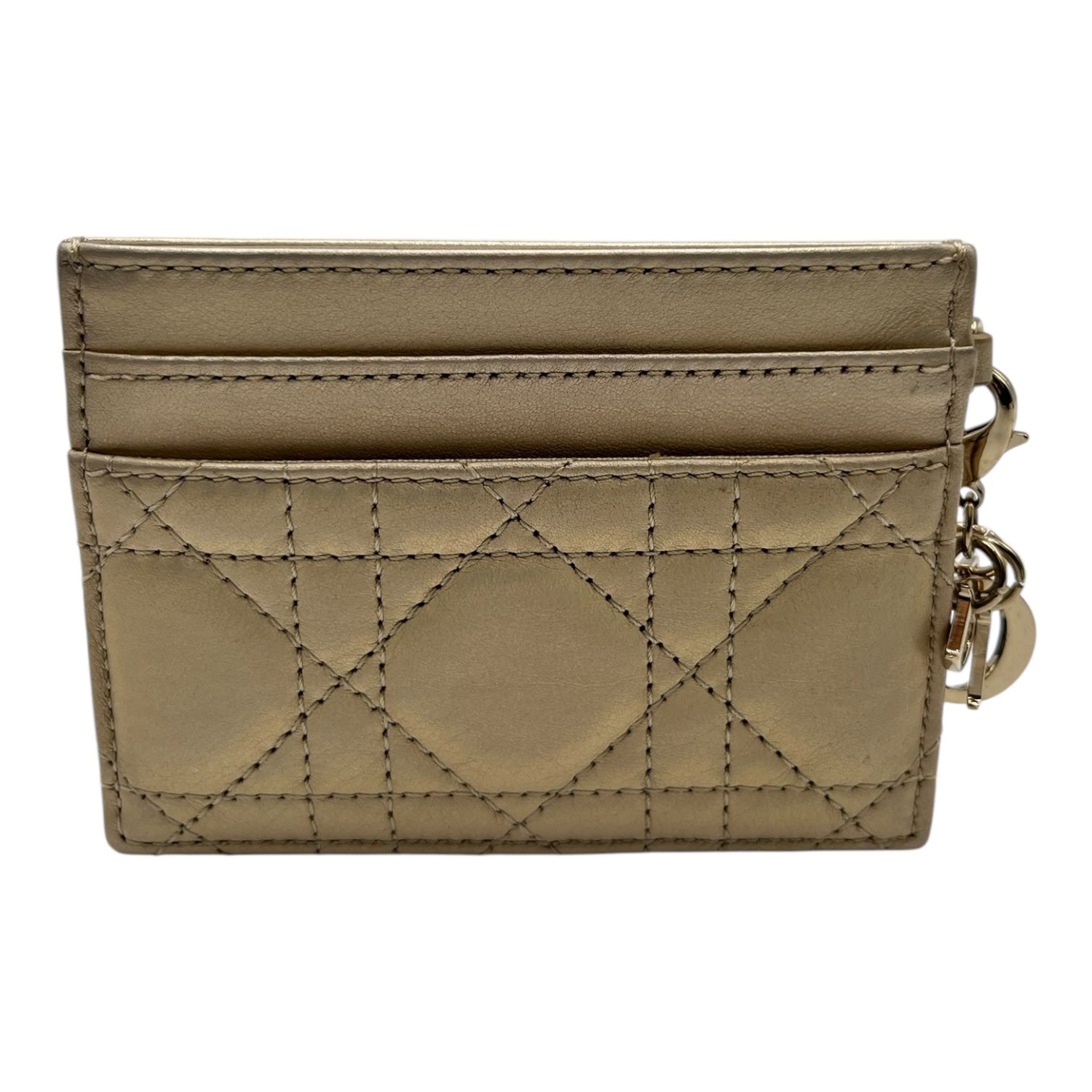 DIOR LADY CHAMPAGNE CARD HOLDER