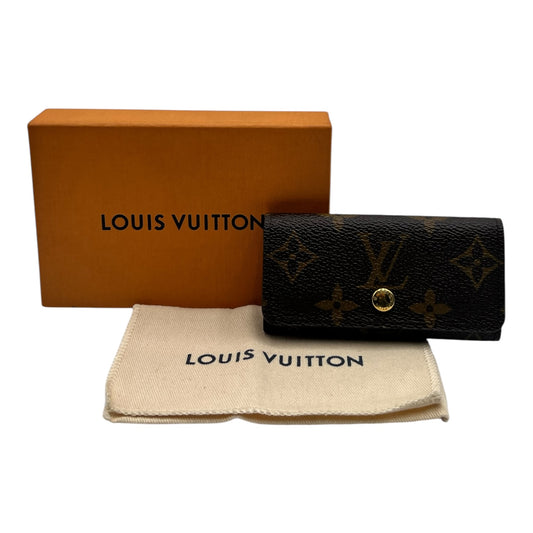 LOUIS VUITTON MONOGRAM KEY HOLDER WITH BOX