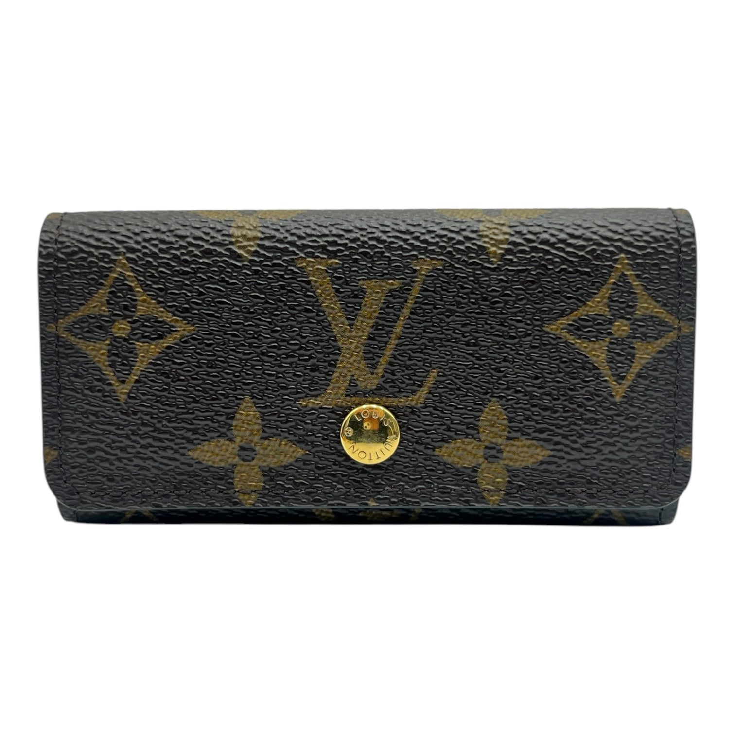 LOUIS VUITTON MONOGRAM KEY HOLDER WITH BOX