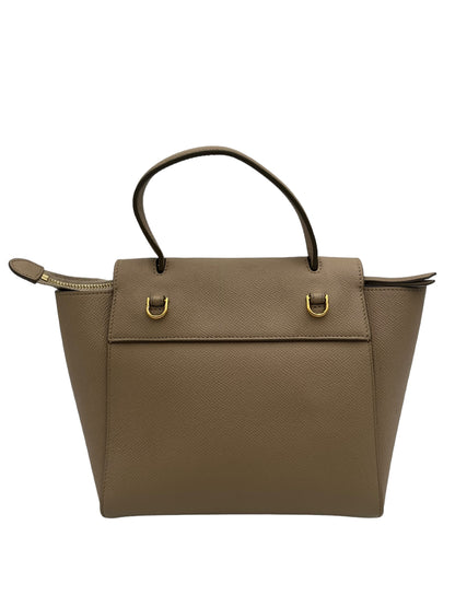 CELINE BELT BAG NANO IN BEIGE WITH GOLD HARDWARE