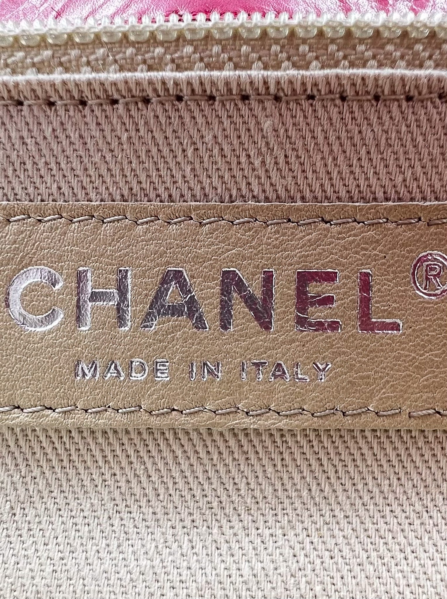CHANEL PINK SQUARE FLAP QUILTED LAMBSKIN SHOULDER CROSSBODY