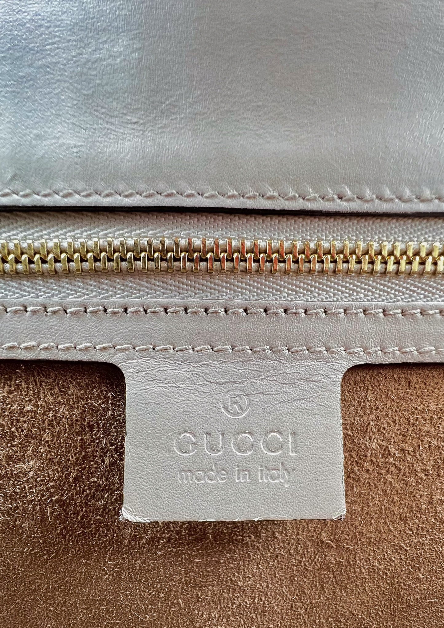 GUCCI- SYLVIE TOP HANDLE LEATHER HANDBAG