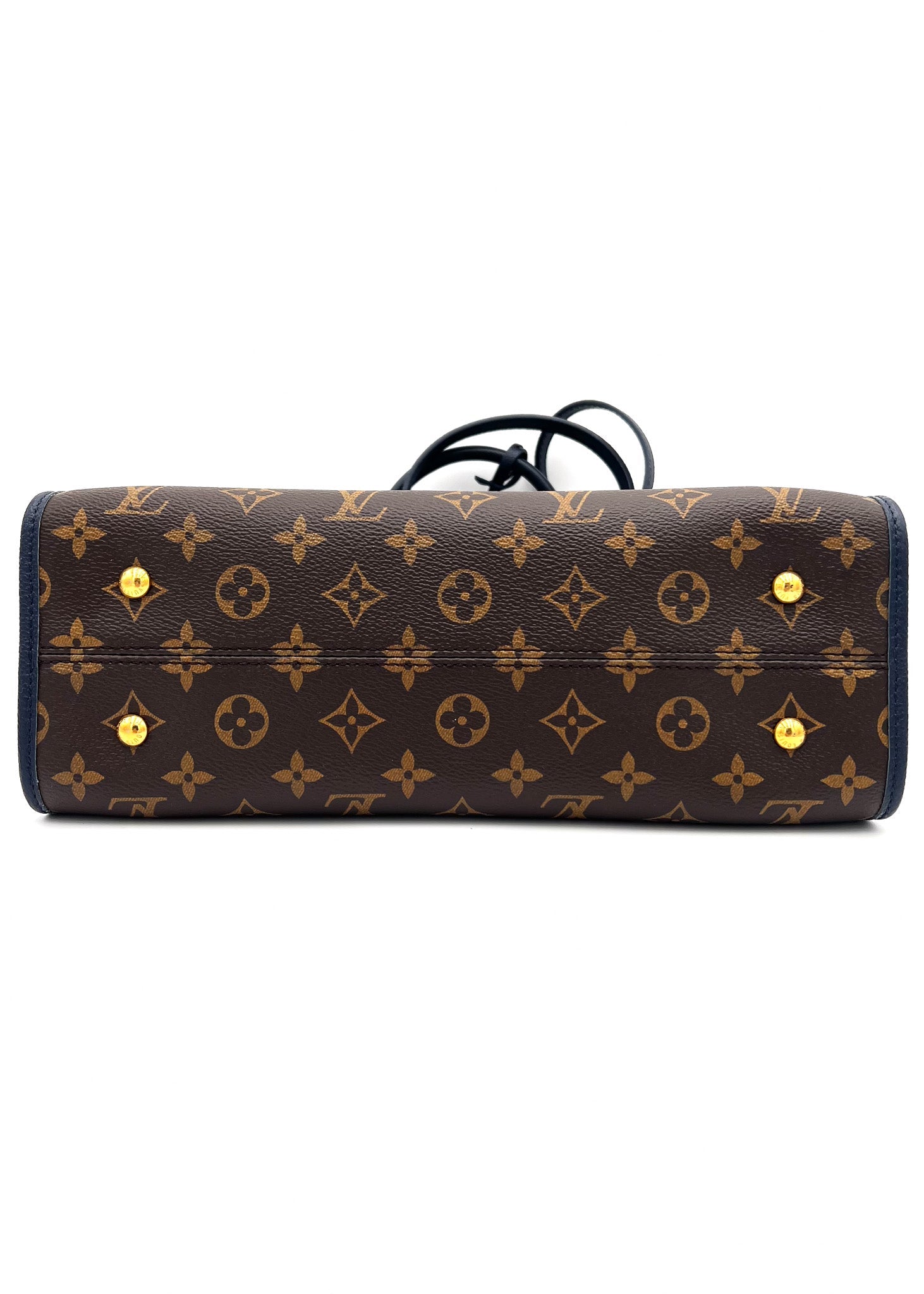 LOUIS VUITTON POPINCOURT PM HANDBAG IN BLUE